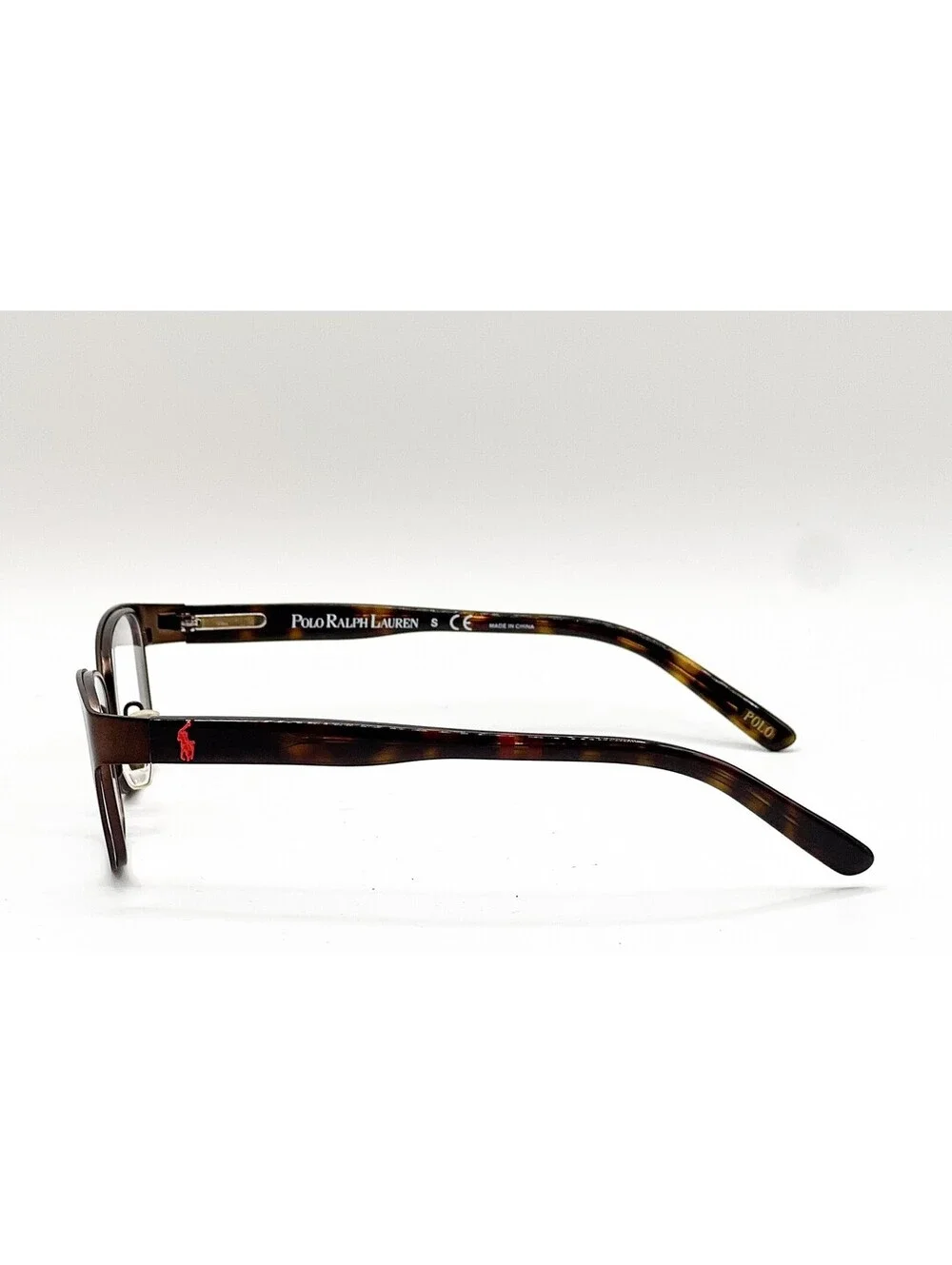 Polo Ralph Lauren 8032 507 Brown Rectangle Authentic Eyeglass Frames 44-15